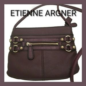 Etienne Aigner Purple Crossbody Purse